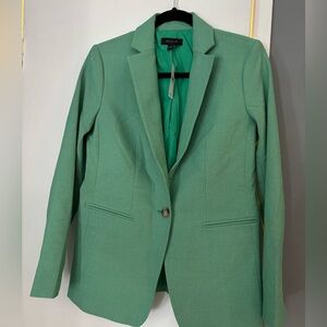 NWT Ann Taylor Hutton Blazer in Crystal Green